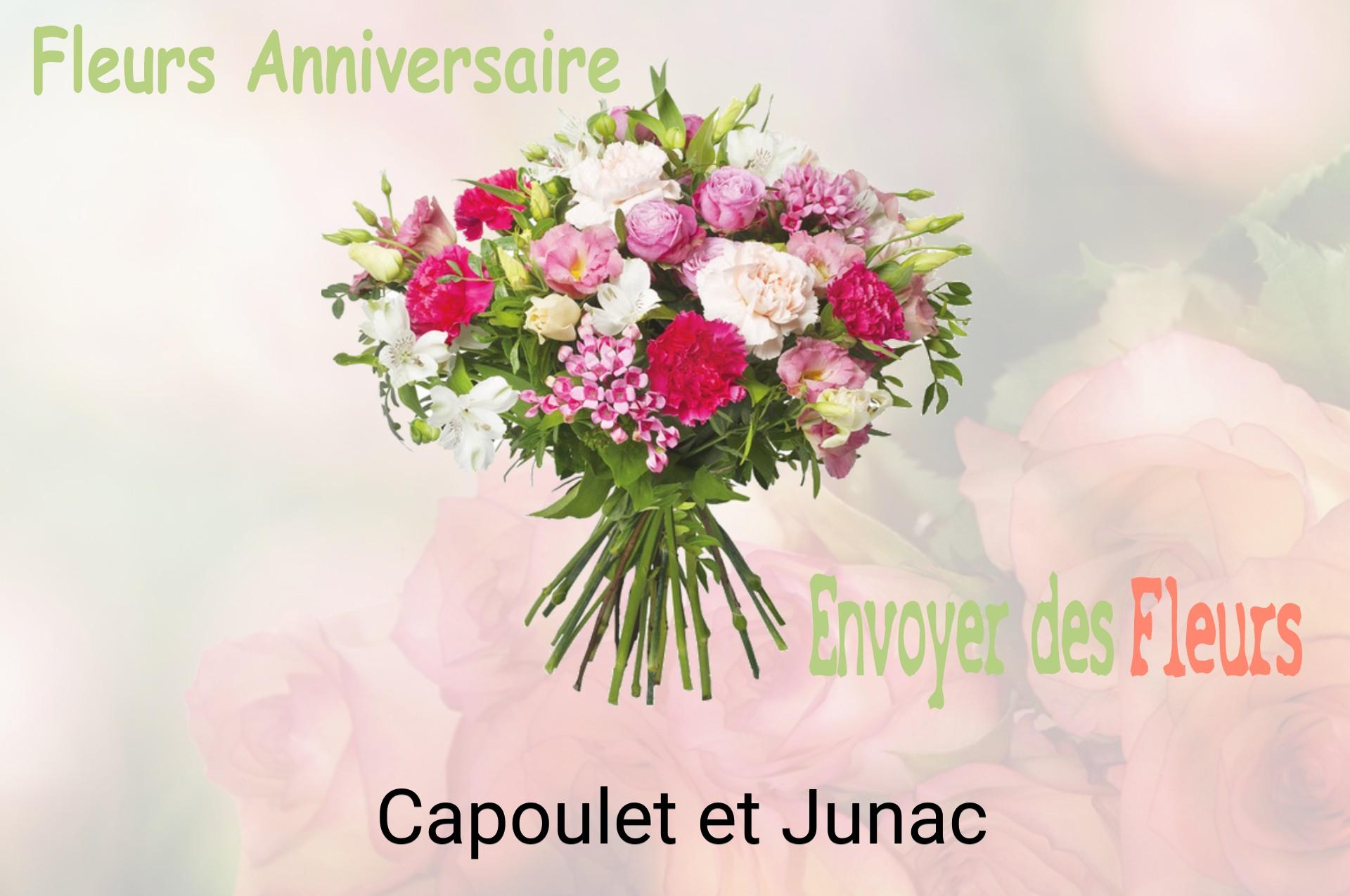 Bouquet de fleurs d’anniversaire livré à Capoulet-et-Junac